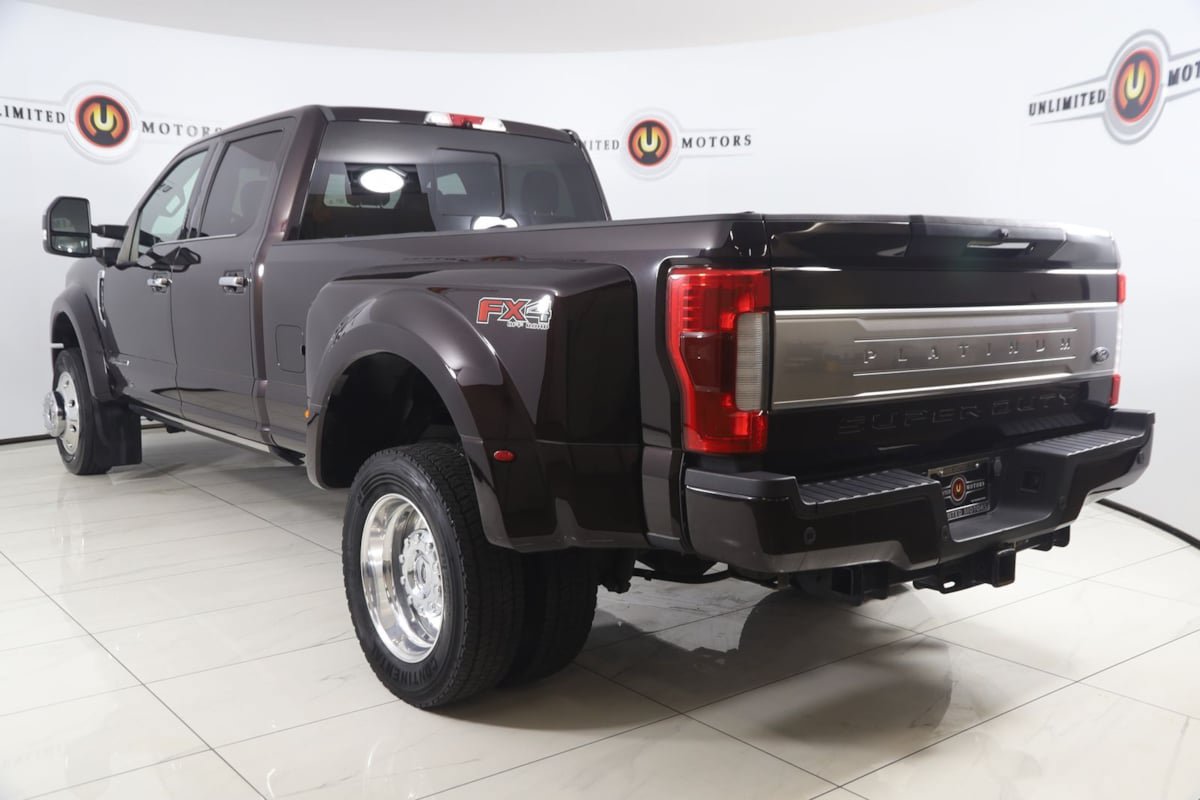 Used 2019 Ford F450 Platinum w/ Platinum Ultimate Package AWD/4WD image 4