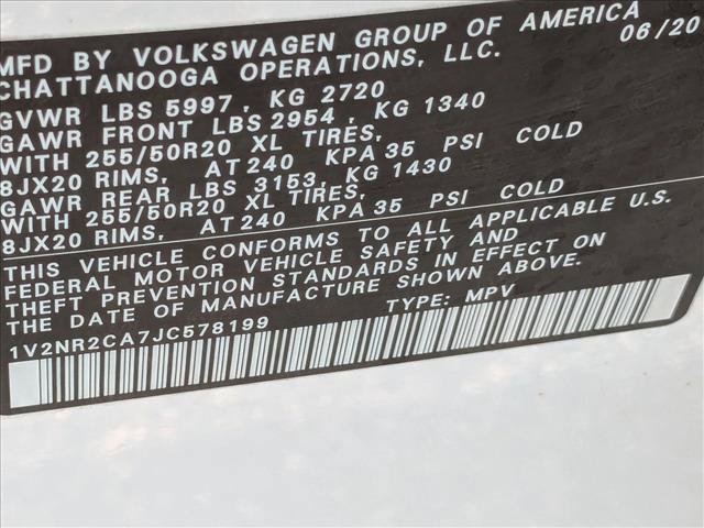 Used 2018 Volkswagen Atlas SEL Premium AWD/4WD image 23