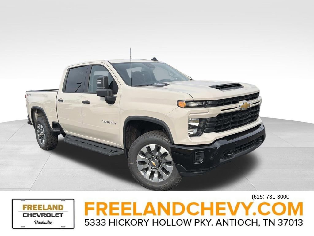 New 2026 Chevrolet Silverado 2500 Custom w/ Custom Value Package AWD/4WD image 1