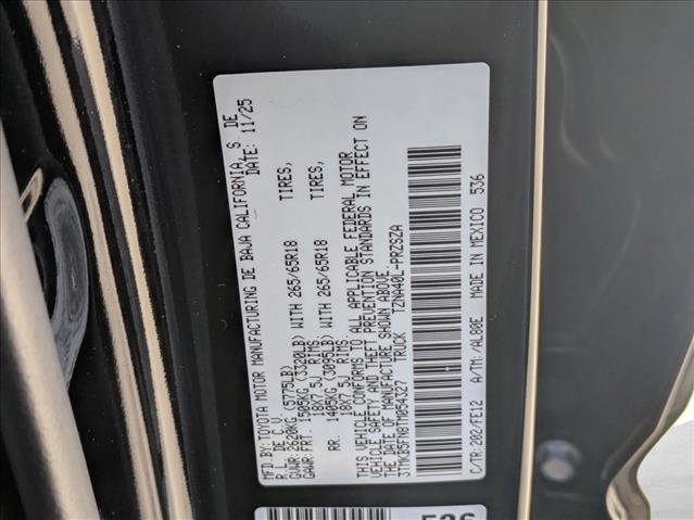 New 2026 Toyota Tacoma TRD Sport image 16