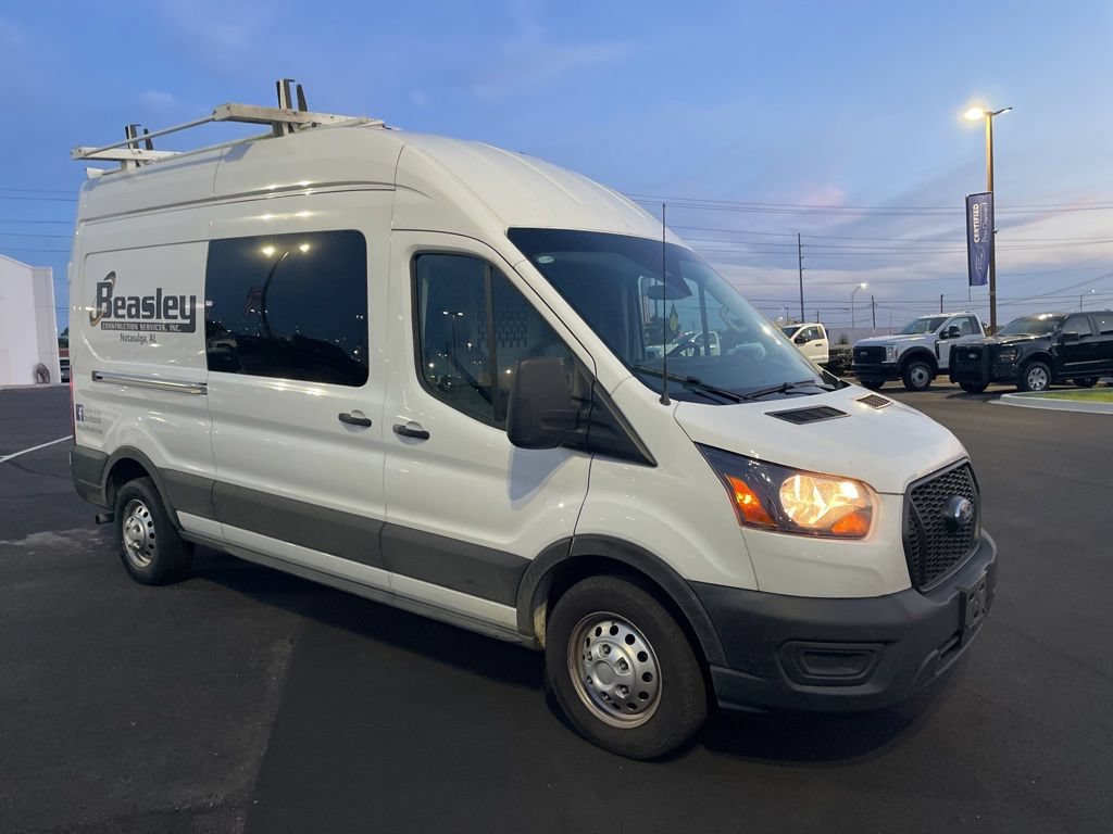 Used 2024 Ford Transit 350 148 High Roof AWD w/ Load Area Protection Package video 1