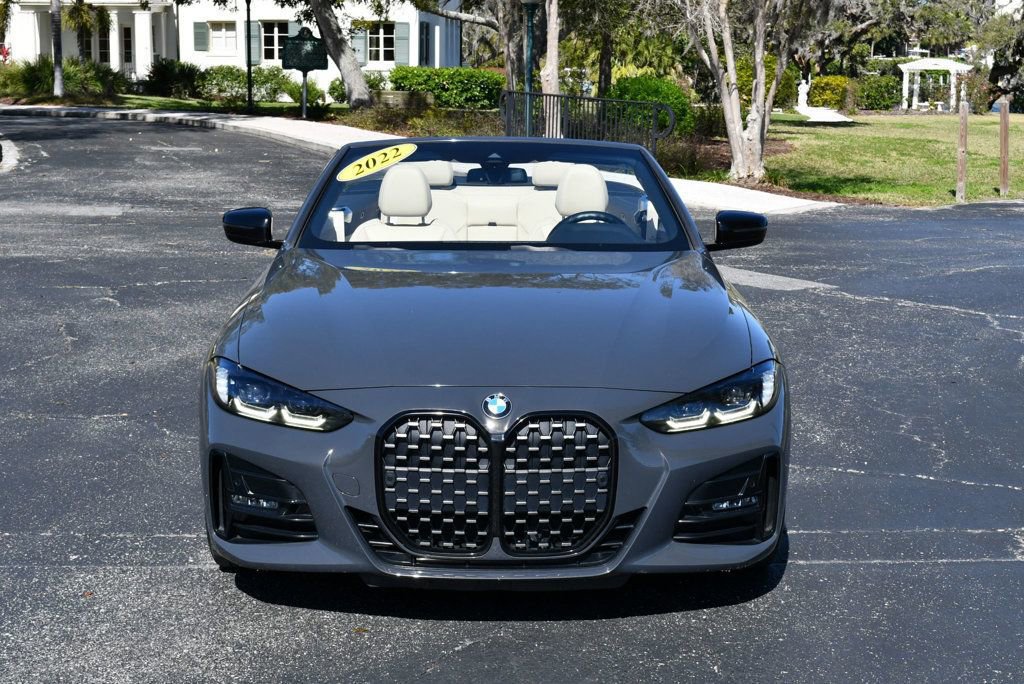 Used 2022 BMW 430i Convertible w/ M Sport Package RWD image 47