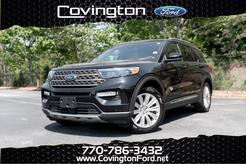 Used 2022 Ford Explorer King Ranch w/ Class IV Trailer Tow Package RWD image 1