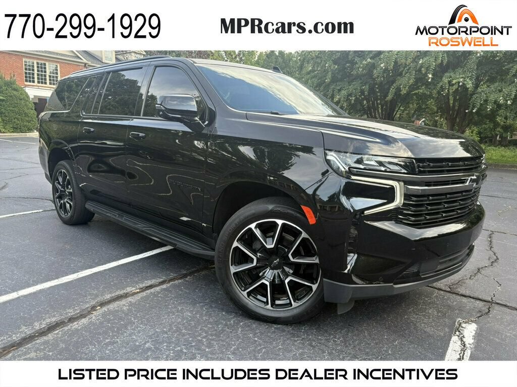 Used 2022 Chevrolet Suburban RST w/ Luxury Package RWD image 1