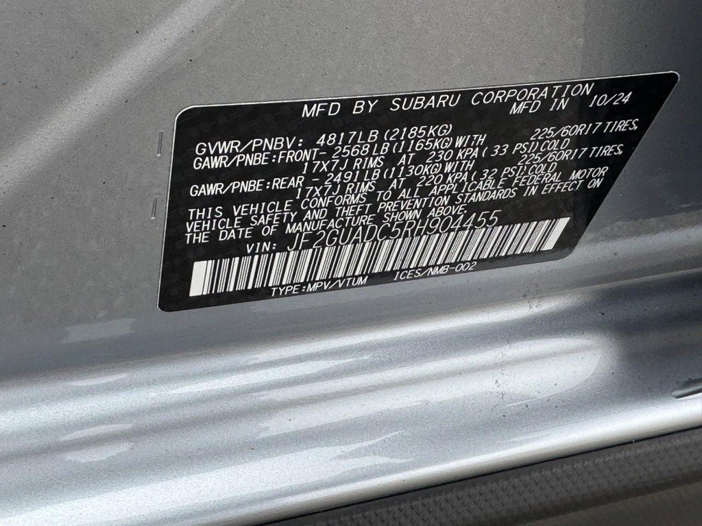 Used 2024 Subaru Crosstrek 2.0i Premium image 23