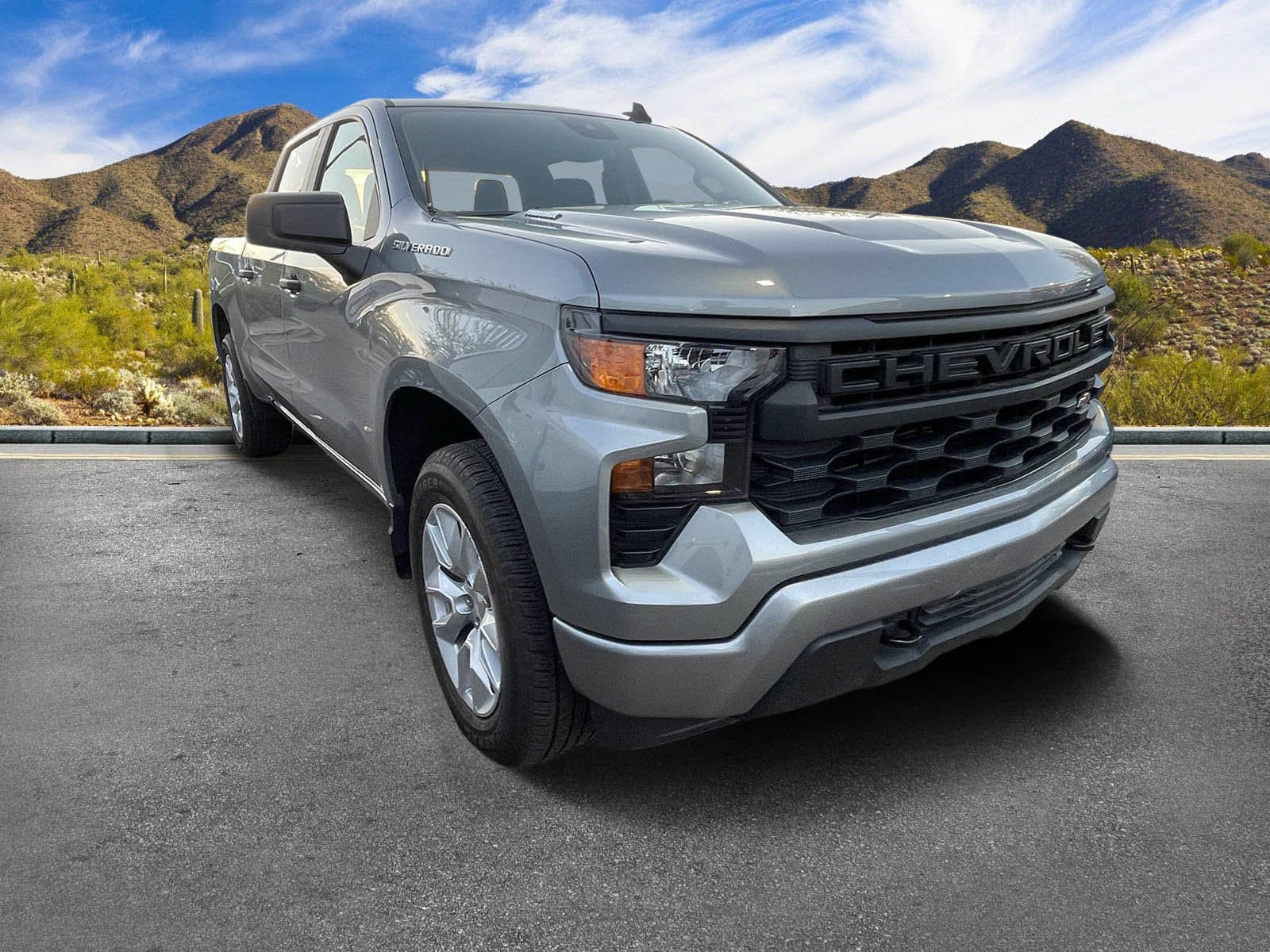 Used 2025 Chevrolet Silverado 1500 Custom AWD/4WD image 3