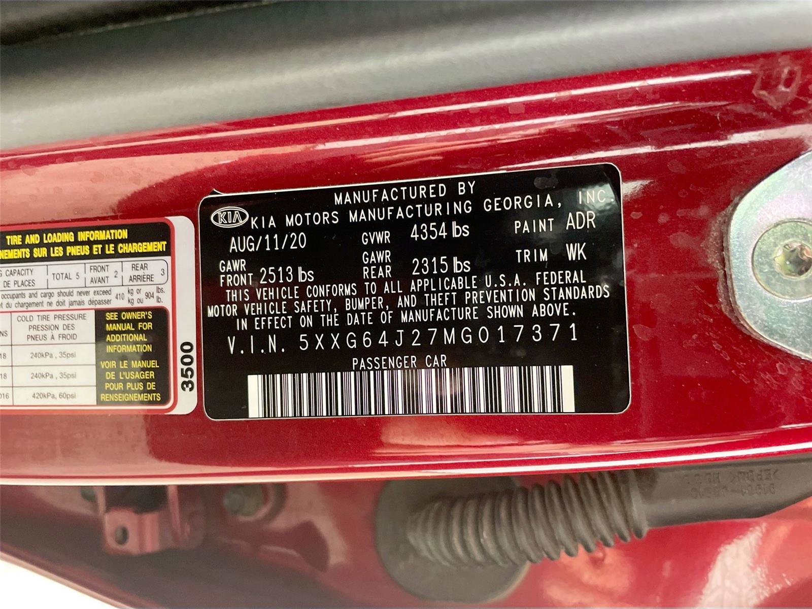 Used 2021 Kia K5 GT-Line w/ GT-Line FWD Premium Package image 22