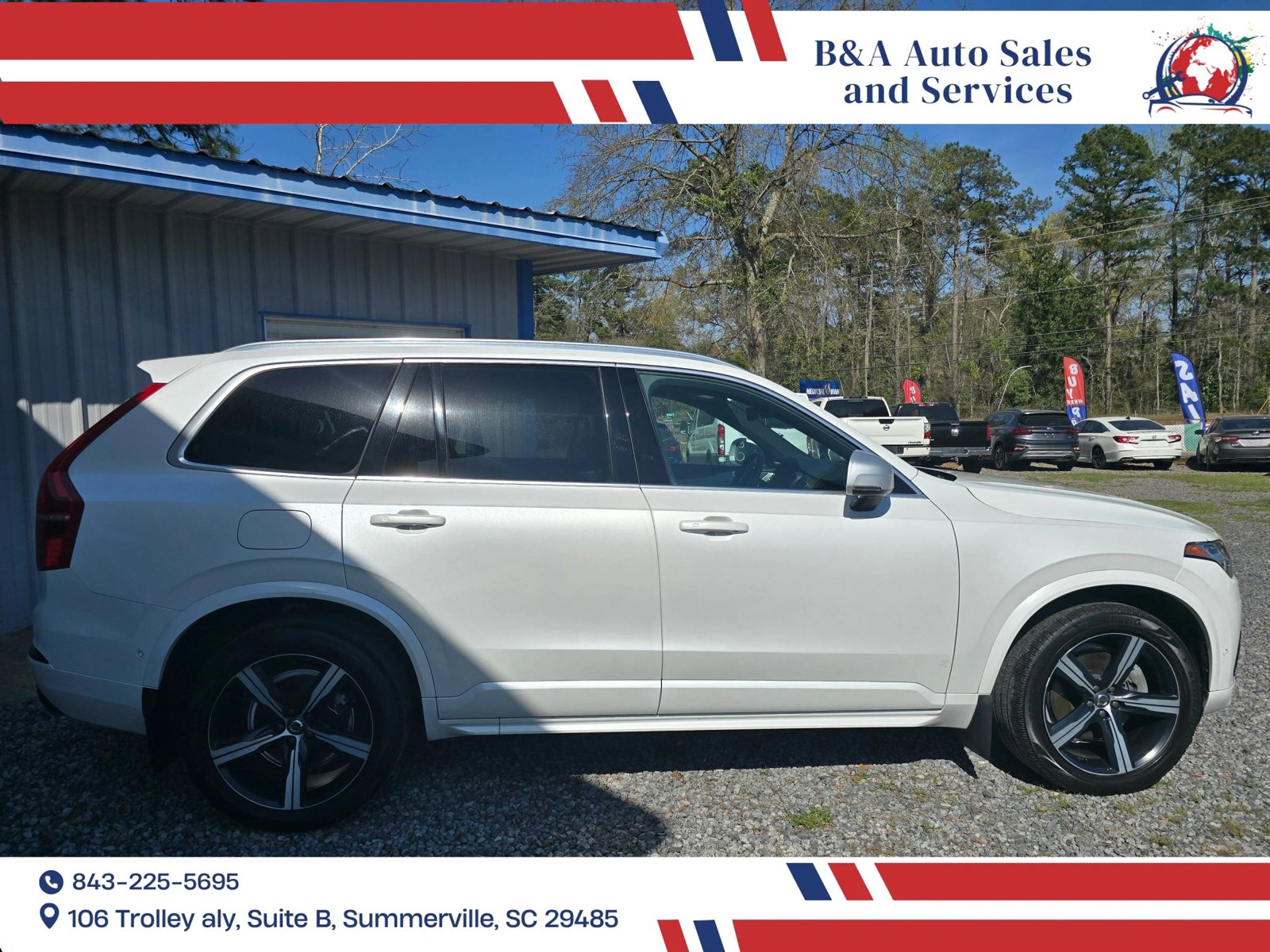 Used 2017 Volvo XC90 T6 R-Design w/ Vision Package AWD/4WD image 9