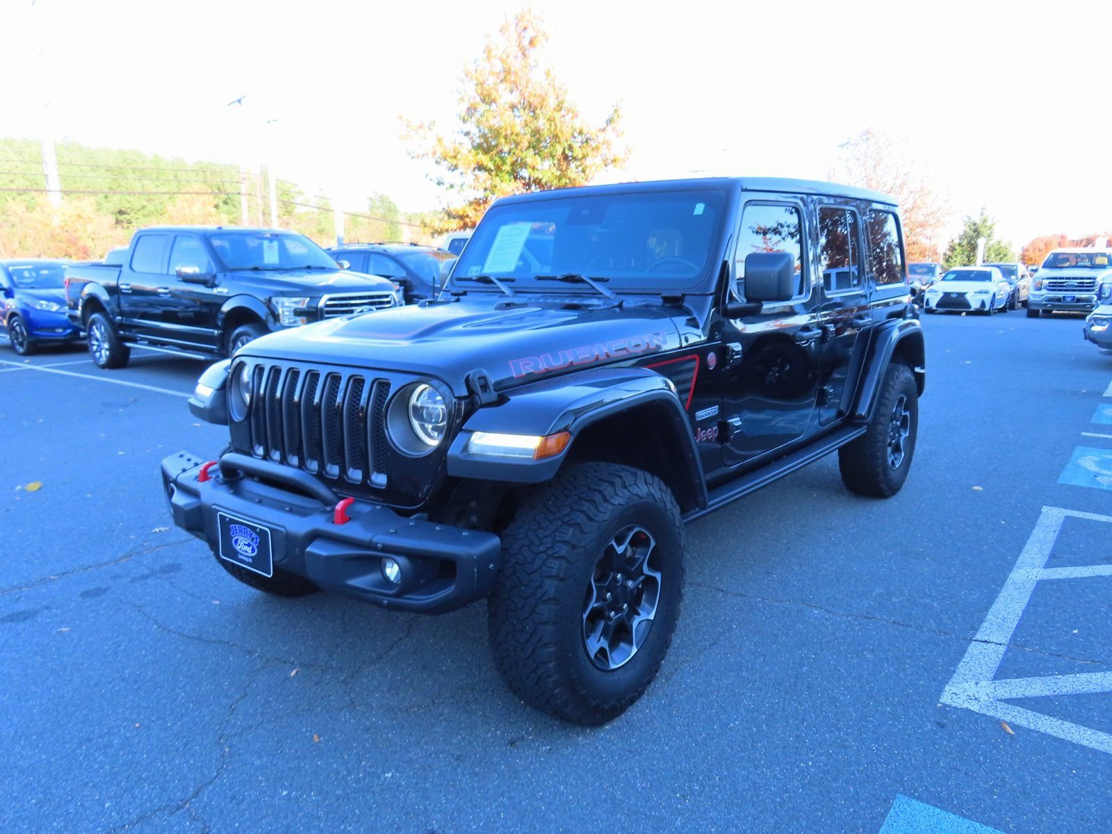 Used 2020 Jeep Wrangler Unlimited Rubicon w/ Quick Order Package 28Y Recon image 3