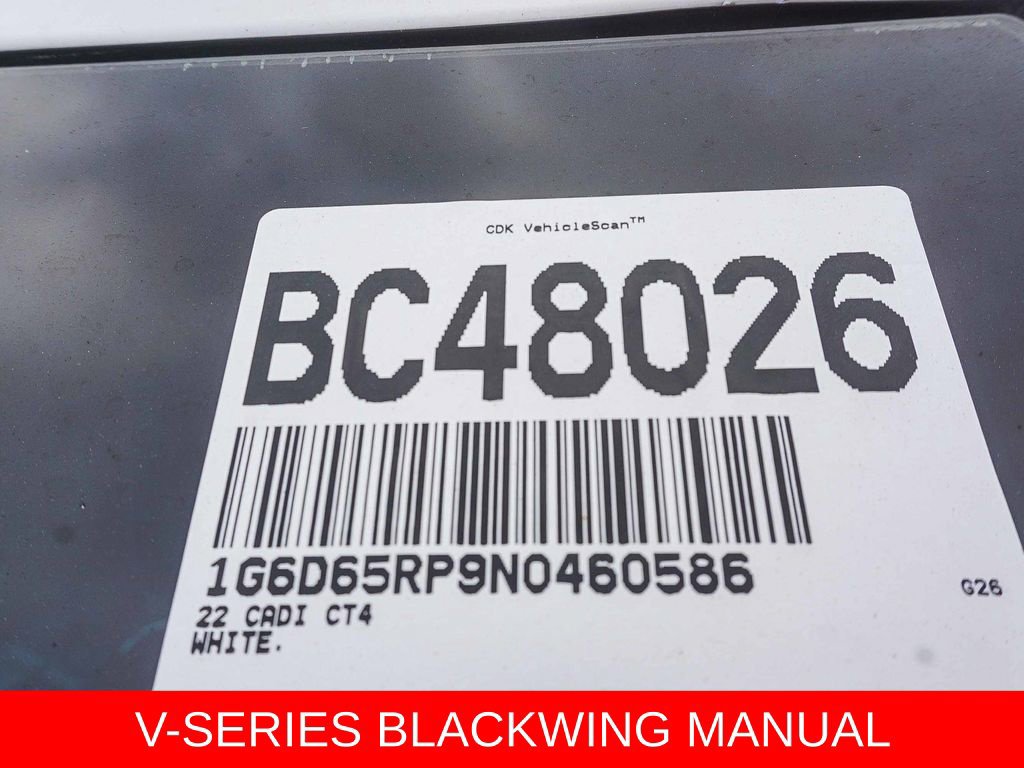 Used 2022 Cadillac CT4 V Blackwing RWD image 26