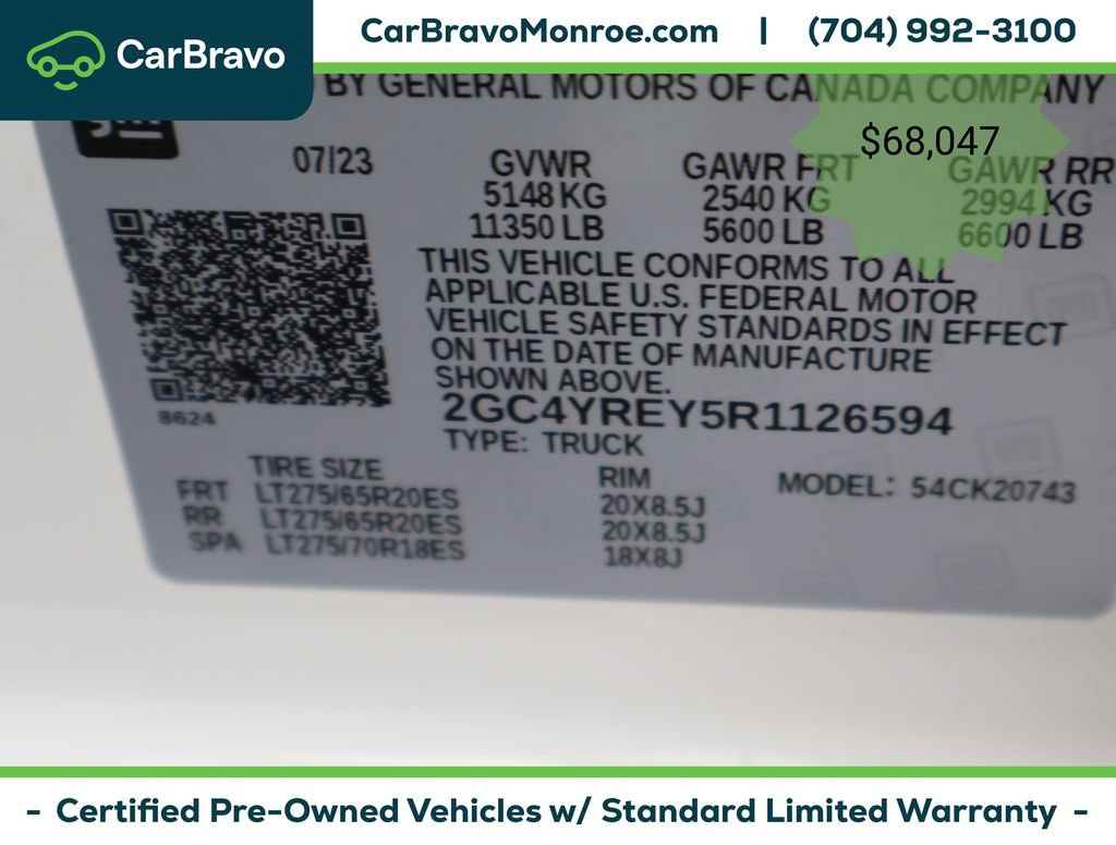 Certified 2024 Chevrolet Silverado 2500 High Country w/ Z71 Off-Road Package AWD/4WD image 49