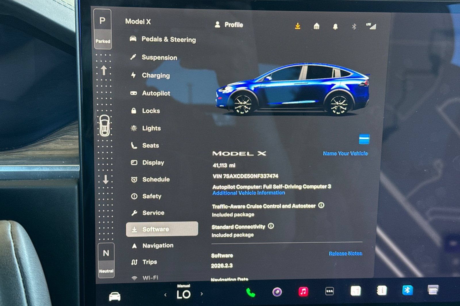Used 2022 Tesla Model X AWD/4WD image 3