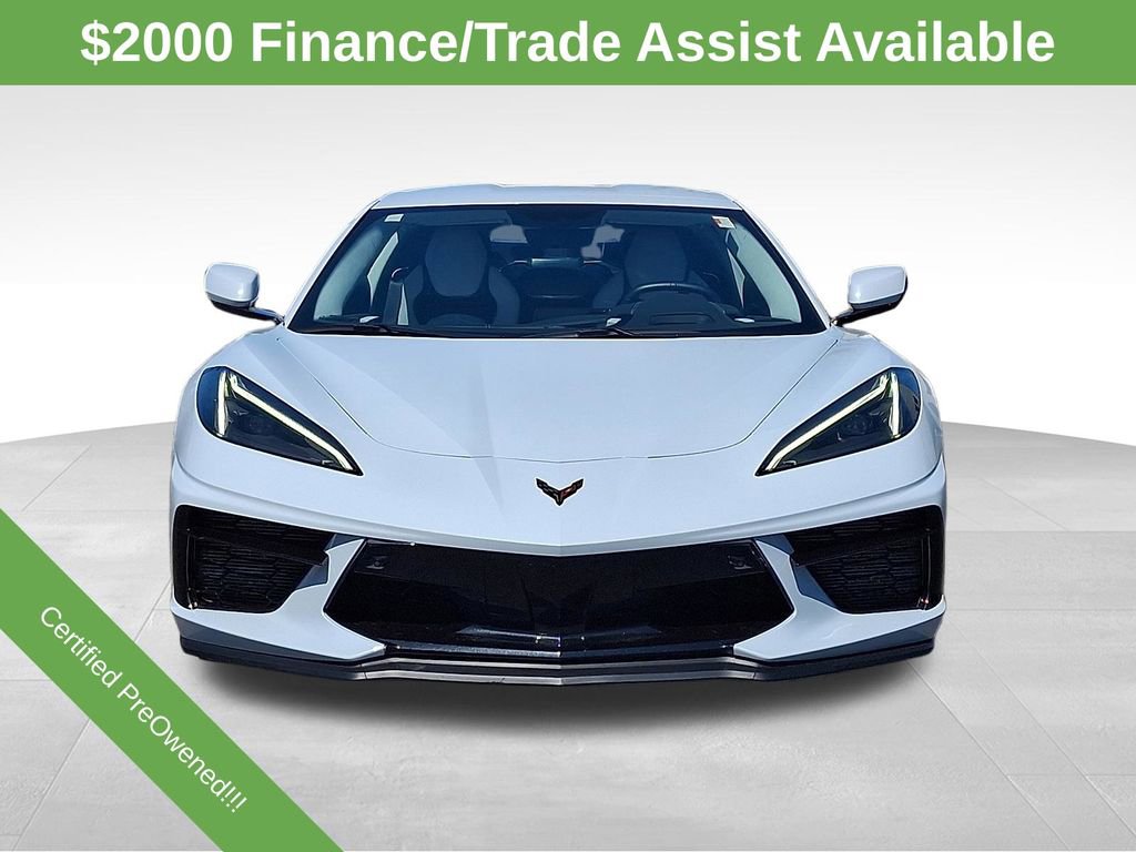 Used 2022 Chevrolet Corvette Stingray Premium Cpe w/ Z51 Performance Package RWD image 2