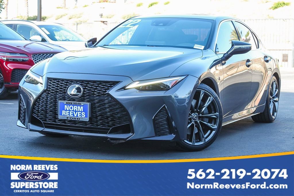Used 2022 Lexus IS 350 F Sport w/ Accessory Package image 1