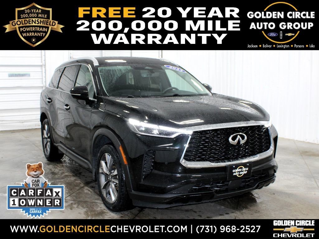 Used 2023 INFINITI QX60 Luxe w/ Cargo Package AWD/4WD image 1