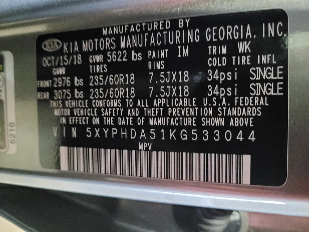Used 2019 Kia Sorento EX AWD/4WD image 33