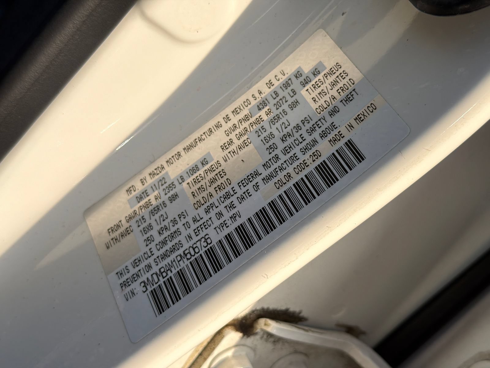 Used 2023 MAZDA CX-30 AWD 2.5 S image 15