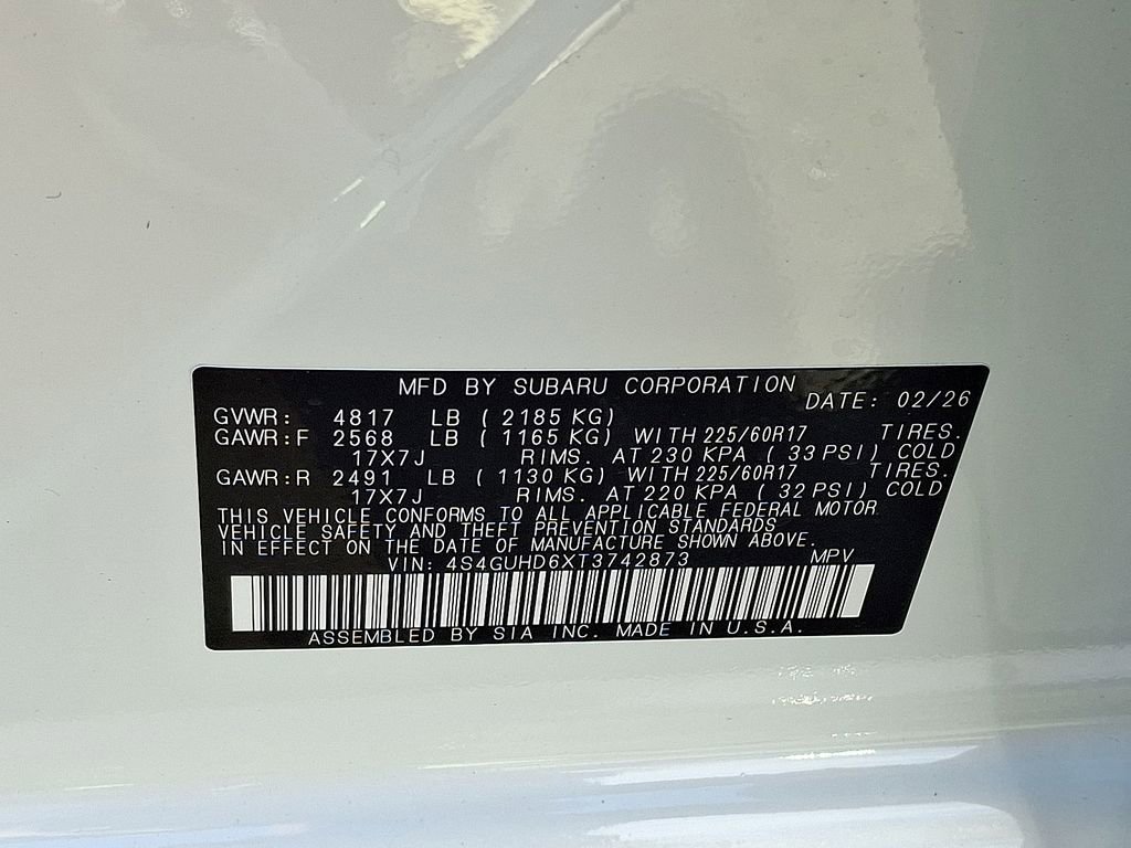 New 2026 Subaru Crosstrek 2.0i Premium image 18