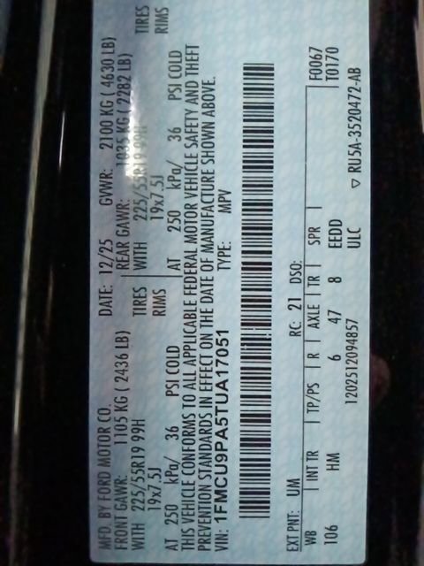 New 2026 Ford Escape ST-Line Elite w/ Equipment Group 501A image 36