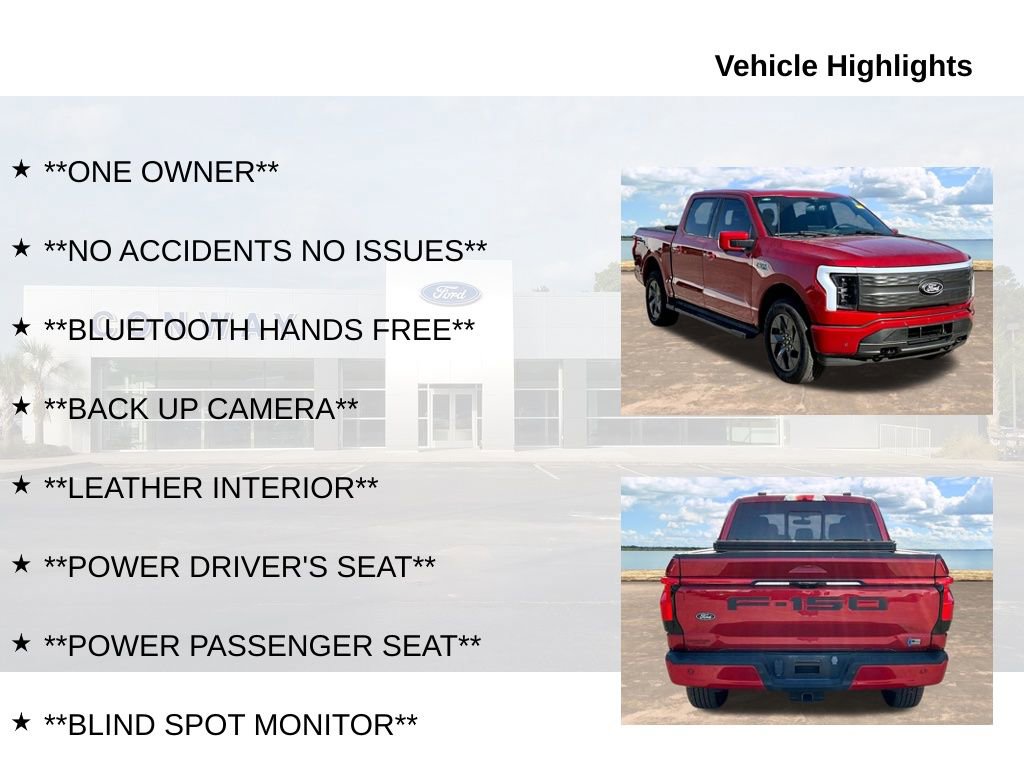 Used 2024 Ford F150 Lightning Lariat w/ Max Trailer Tow Package AWD/4WD image 6