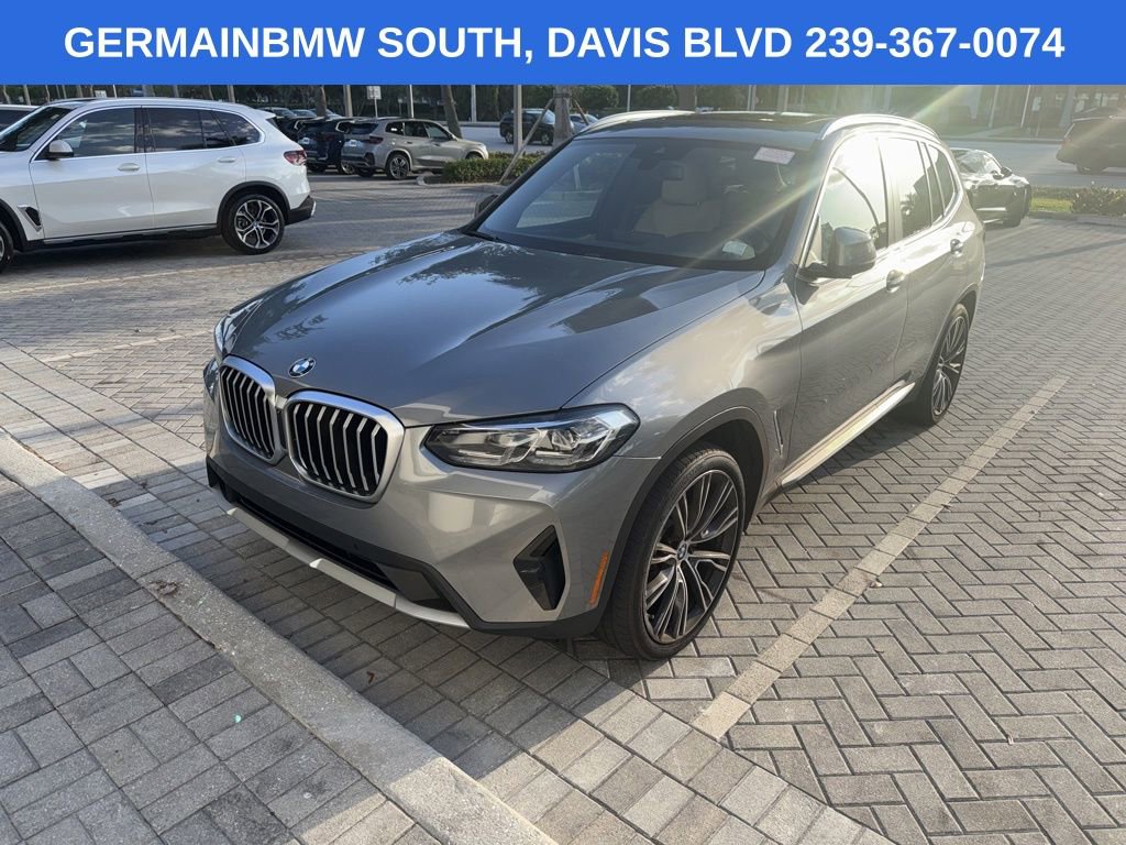 Certified 2023 BMW X3 xDrive30i w/ Convenience Package AWD/4WD image 1