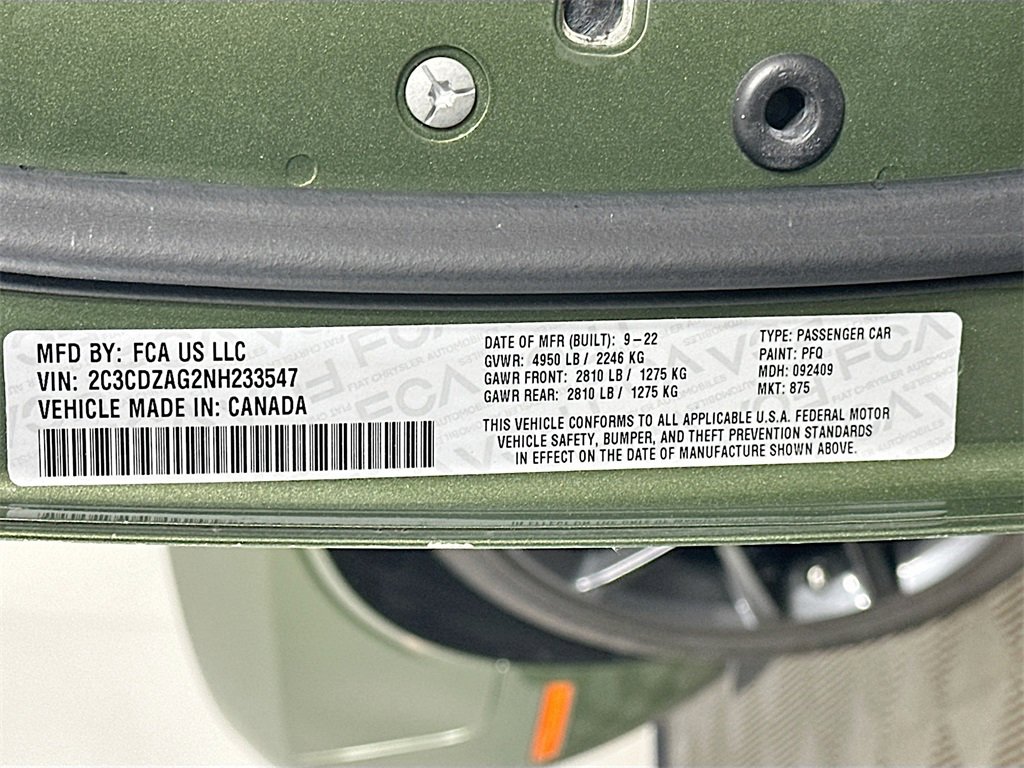 Used 2022 Dodge Challenger SXT w/ Blacktop Package image 36