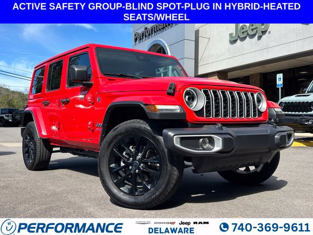 Used 2025 Jeep Wrangler Unlimited Sahara w/ Safety Group AWD/4WD image 1