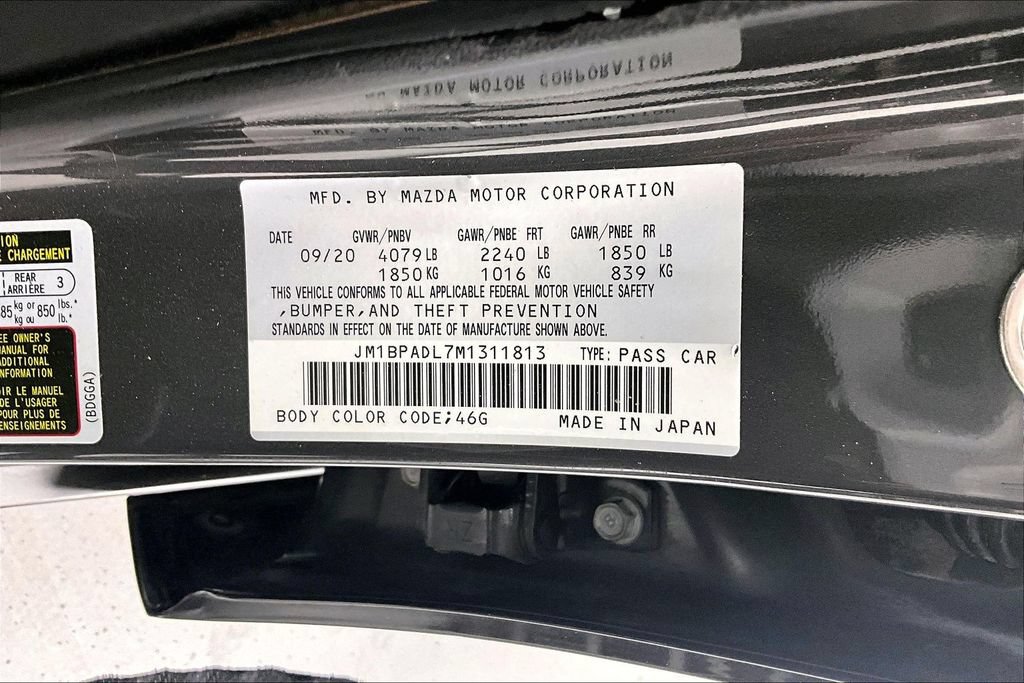 Used 2021 MAZDA MAZDA3 s FWD image 39