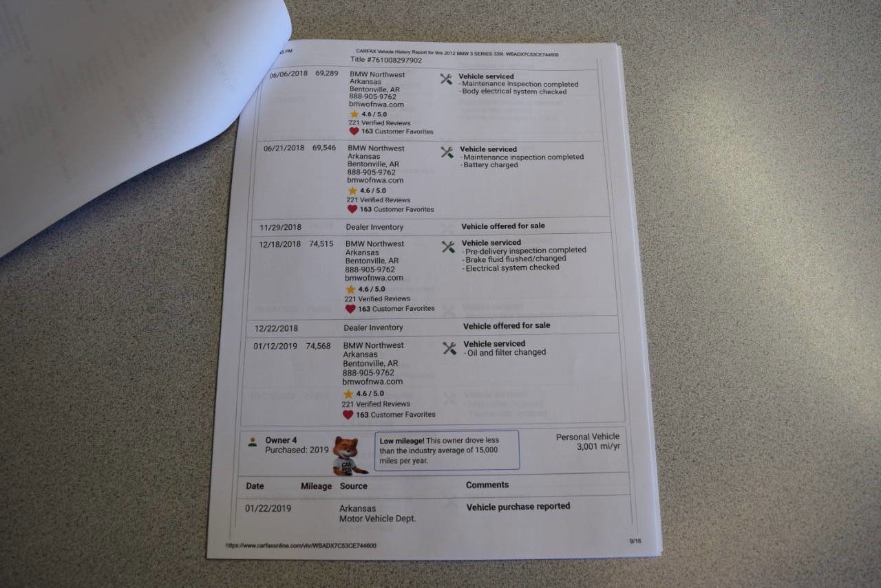 Used 2012 BMW 335i Convertible image 89