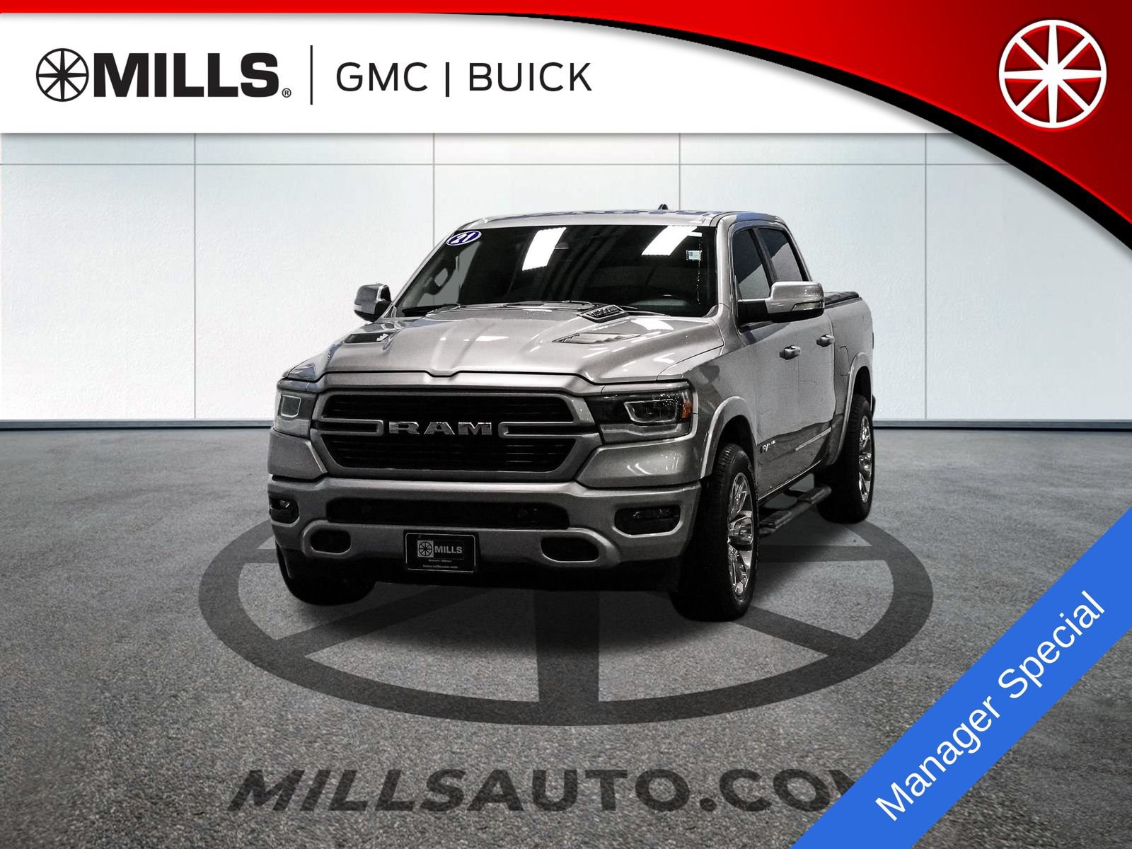 Used 2021 RAM 1500 Laramie w/ Sport Appearance Package AWD/4WD image 1