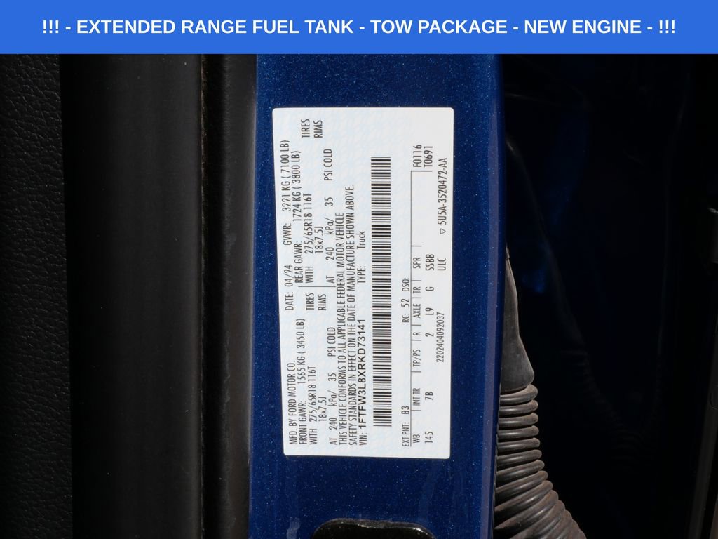 Certified 2024 Ford F150 XLT w/ Mobile Office Package AWD/4WD image 51