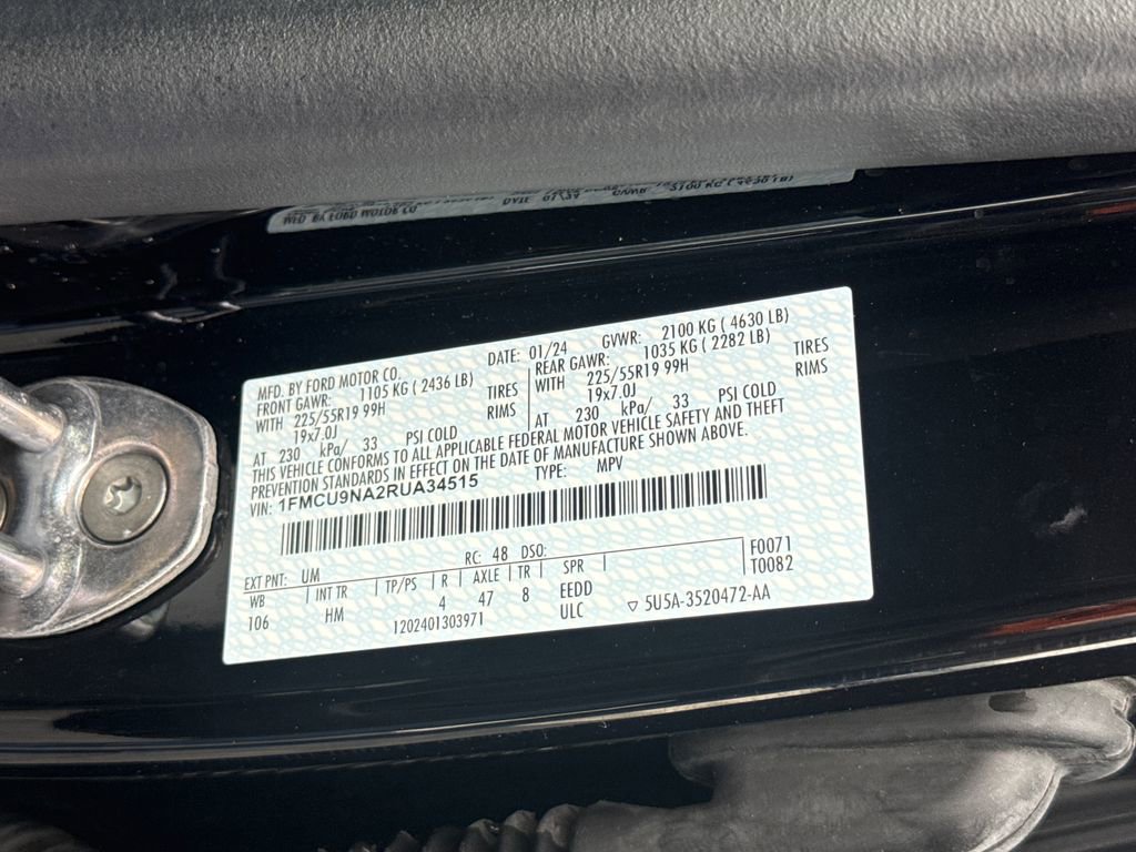 Used 2024 Ford Escape ST-Line Select w/ Tech Pack #2 AWD/4WD image 23