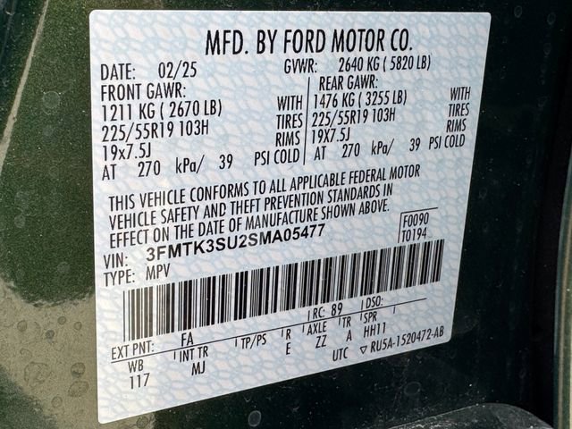Certified 2025 Ford Mustang Mach-E Premium AWD/4WD image 31