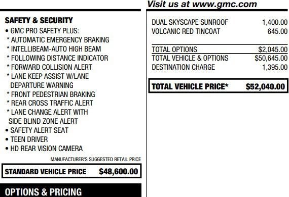 Certified 2023 GMC Acadia Denali FWD image 2