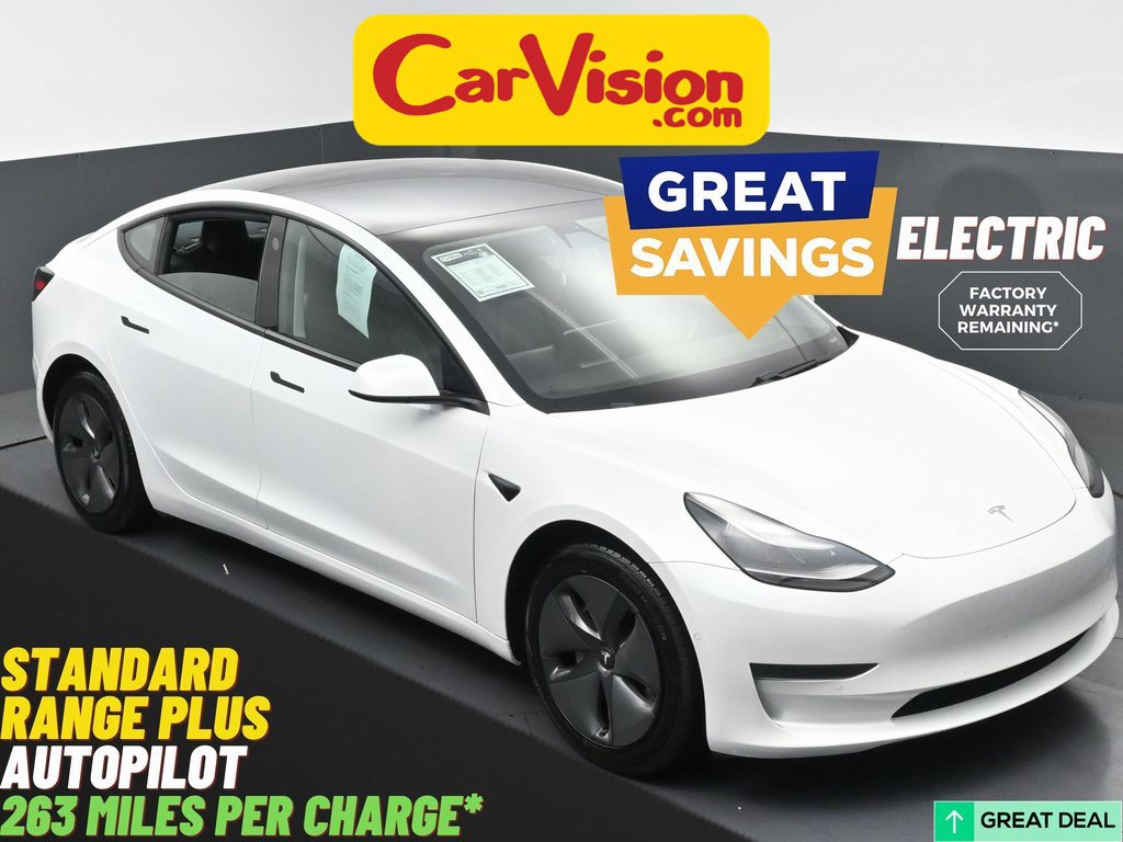 Used 2021 Tesla Model 3 Standard Range Plus