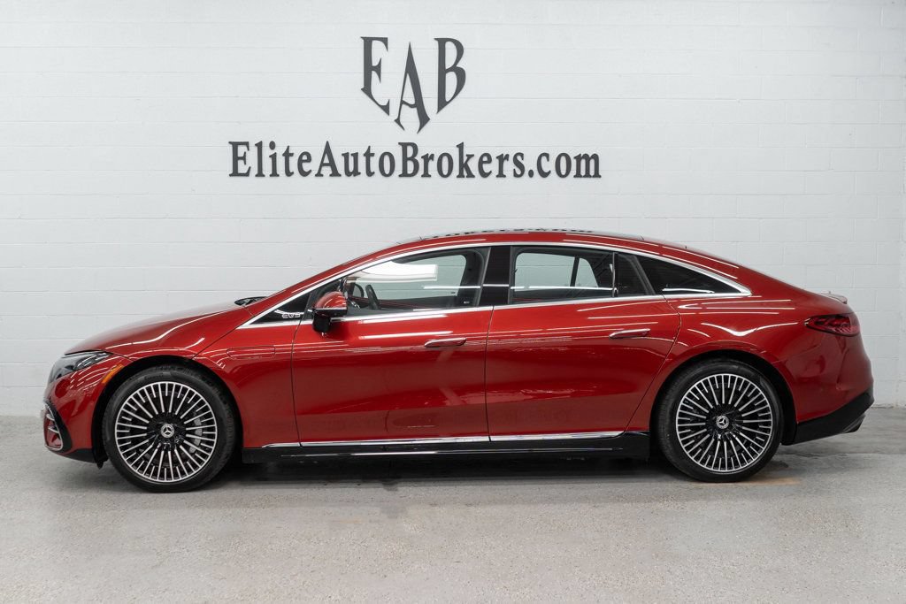 Used 2023 Mercedes-Benz EQS 450+ 4MATIC Sedan w/ AMG Line Exterior Package image 2