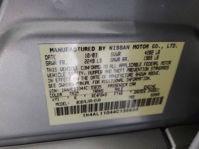Used 2004 Nissan Altima 2.5 FWD image 31