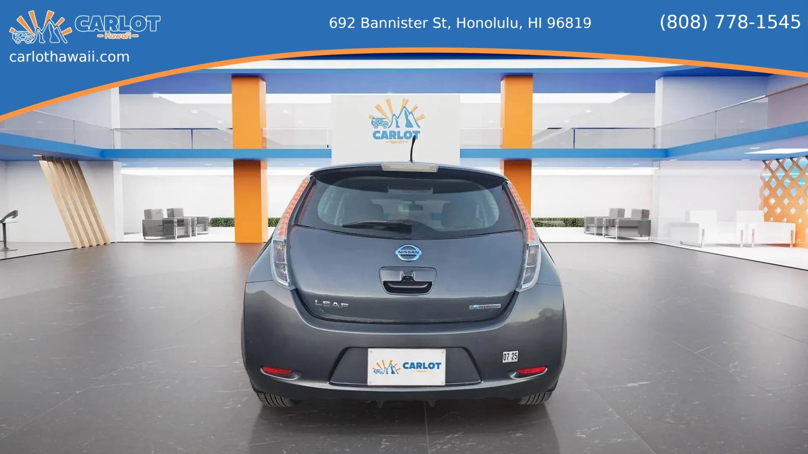 Used 2015 Nissan Leaf SL w/ Premium Package FWD image 3