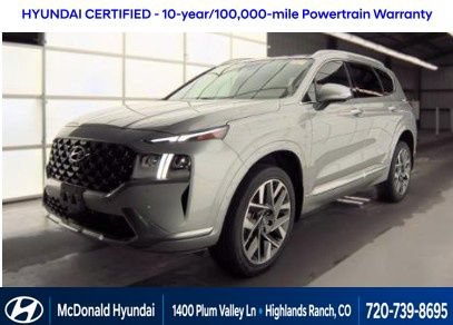 Certified 2023 Hyundai Santa Fe Calligraphy AWD/4WD image 1