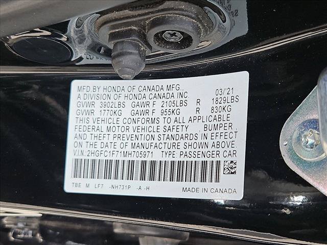 Used 2021 Honda Civic EX-L image 23