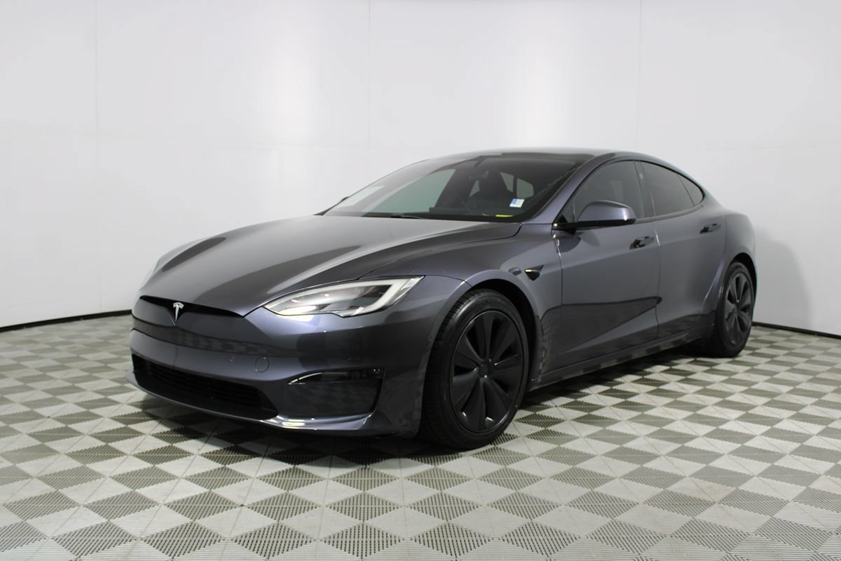 Used 2021 Tesla Model S Plaid AWD/4WD image 3