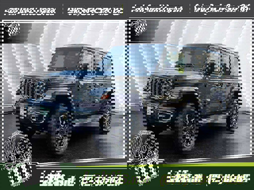 New 2025 Jeep Wrangler Unlimited Sahara