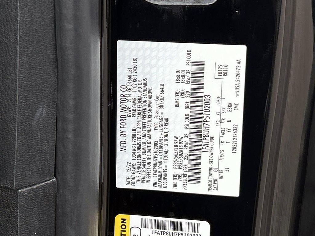 Used 2023 Ford Mustang Premium w/ Equipment Group 201A RWD image 10
