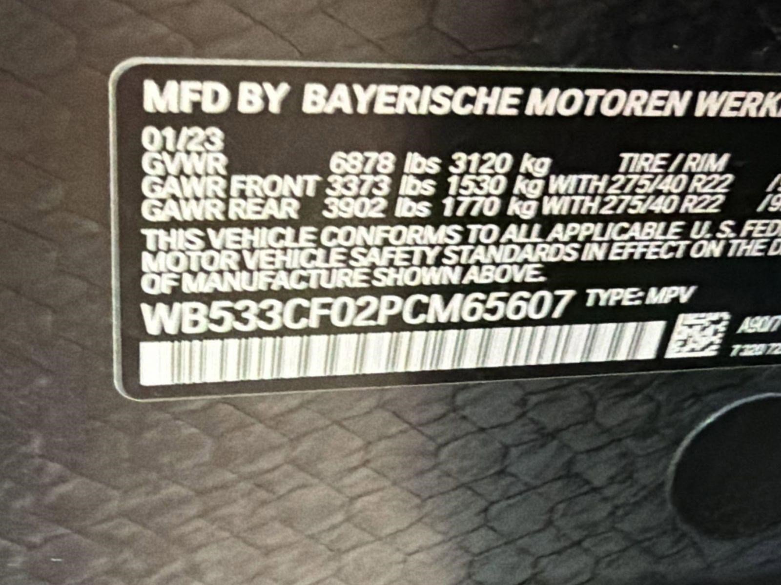 Certified 2023 BMW iX M60 w/ Executive Package image 12