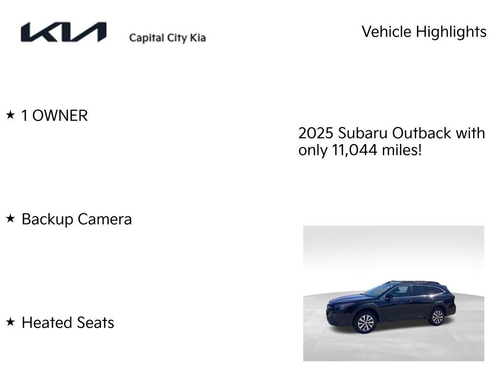 Used 2025 Subaru Outback Premium AWD/4WD image 8