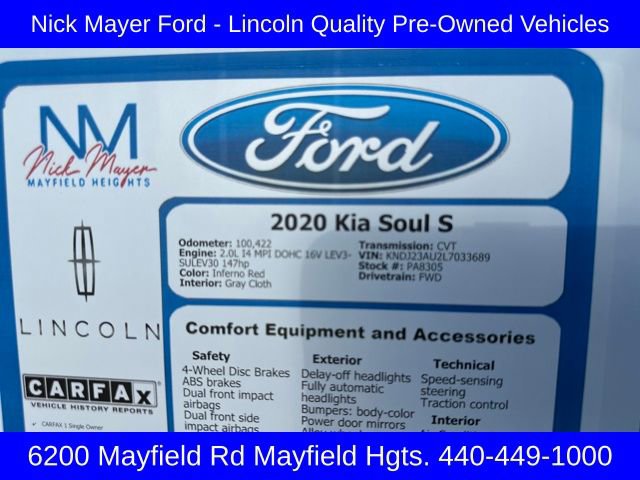 Used 2020 Kia Soul S image 36