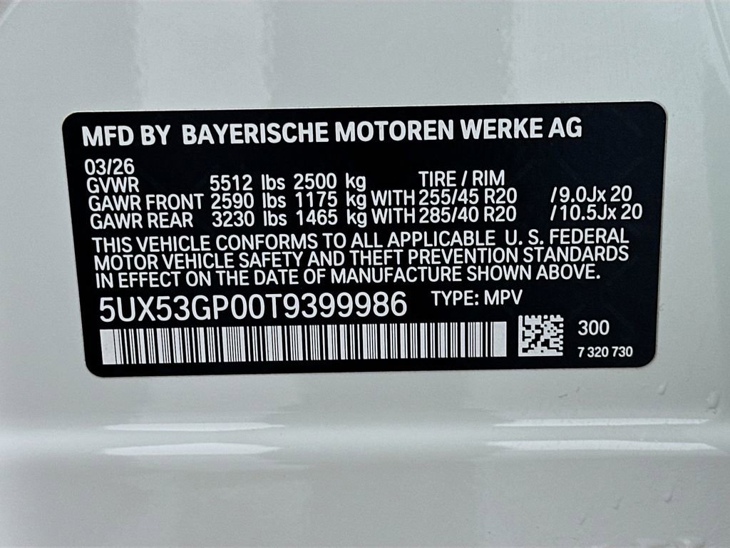 New 2026 BMW X3 xDrive30 image 24