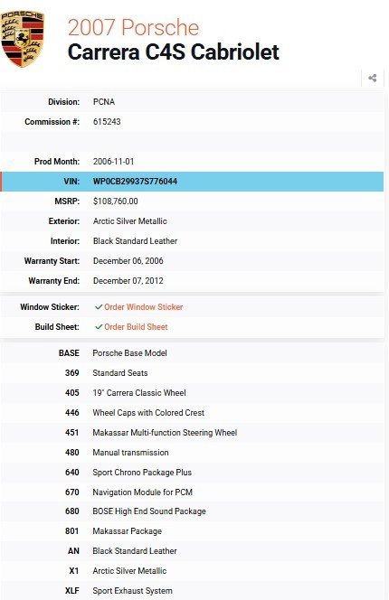 Used 2007 Porsche 911 Carrera S image 2