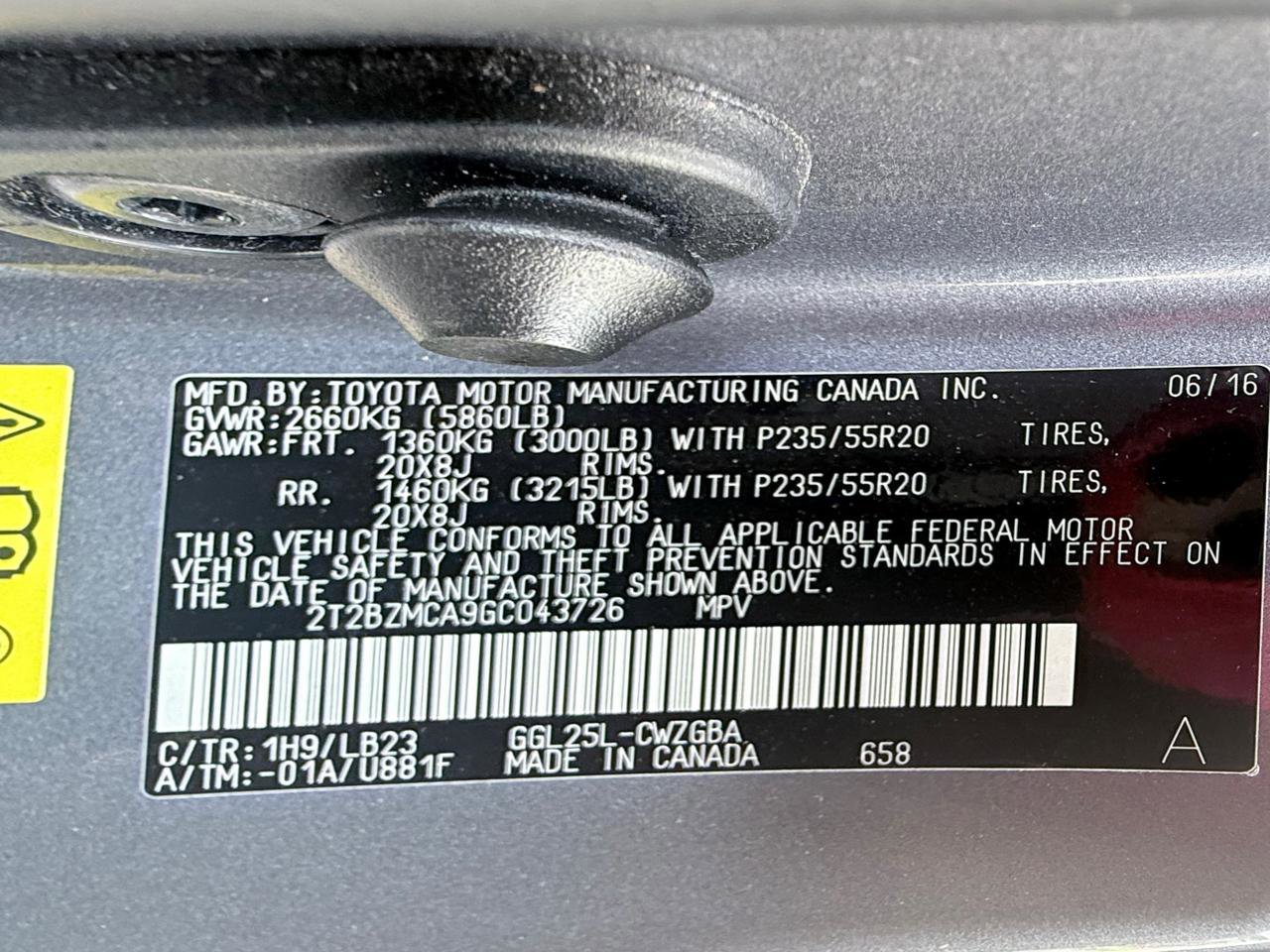 Used 2016 Lexus RX 350 AWD w/ Premium Package image 19