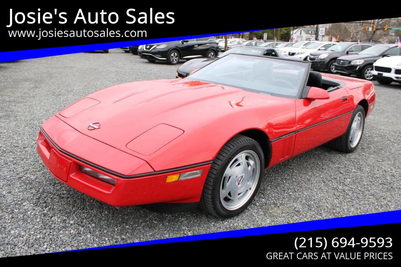 Used 1989 Chevrolet Corvette Convertible